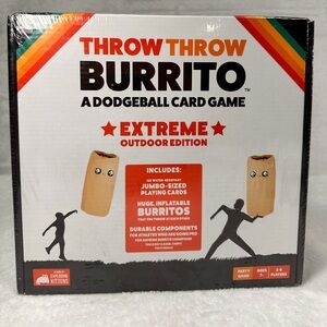 Throw Throw Burrito: Extreme Outdoor Edition A Dodgeball Card Game New
